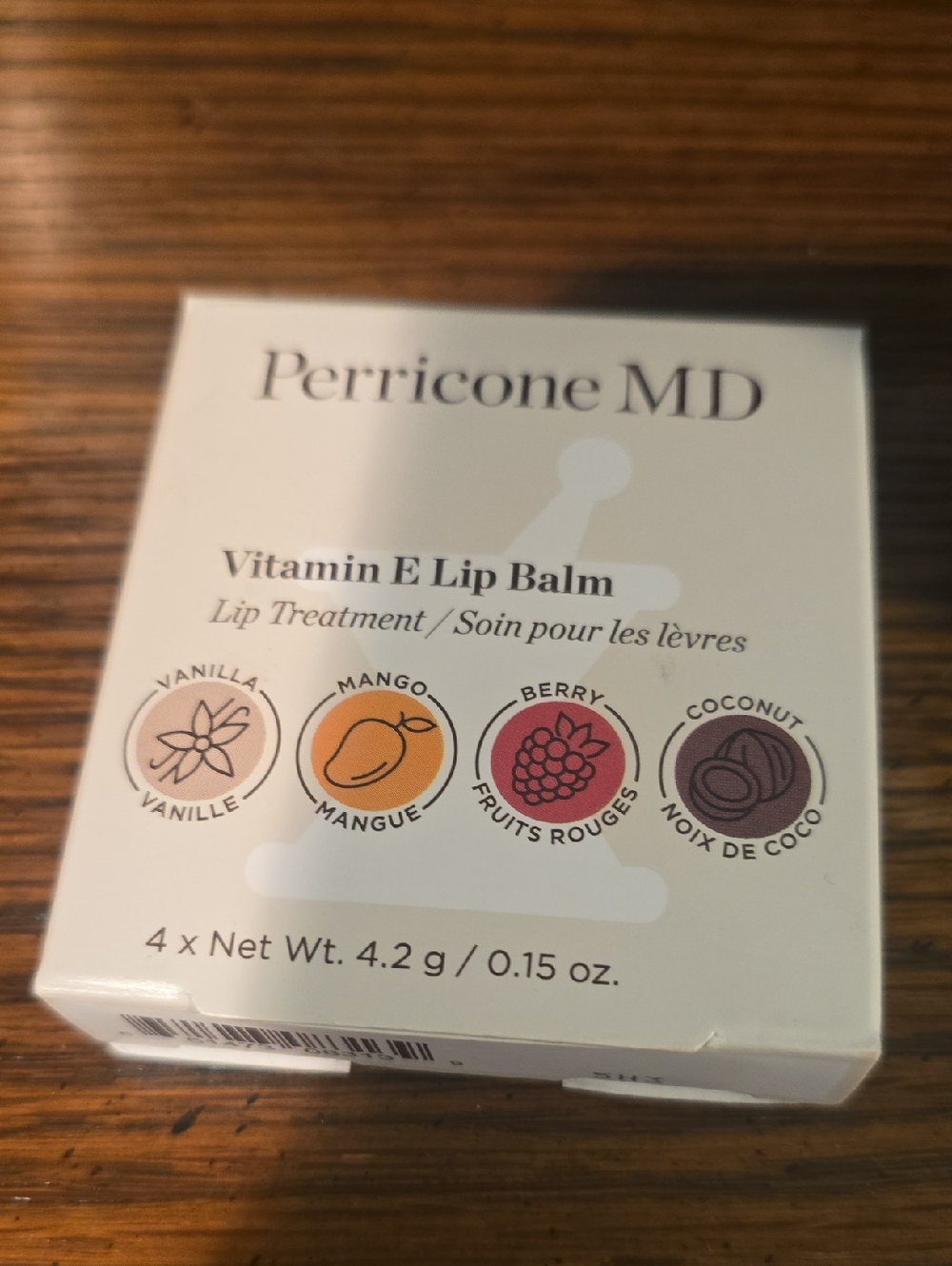 Perricone MD Lip Balm Trio — Berry, Cocoa, Mango